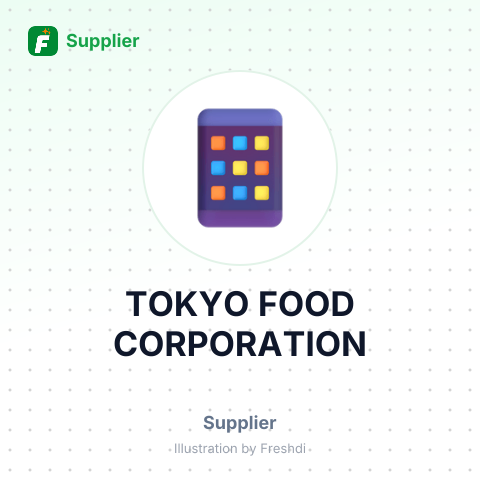 TOKYO FOOD CORPORATION – summary card, no photo uploaded yet