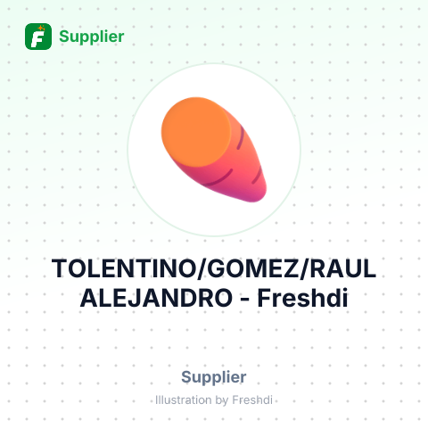 TOLENTINO/GOMEZ/RAUL ALEJANDRO – summary card, no photo uploaded yet
