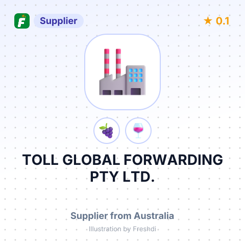 TOLL GLOBAL FORWARDING PTY LTD. – summary card, no photo uploaded yet