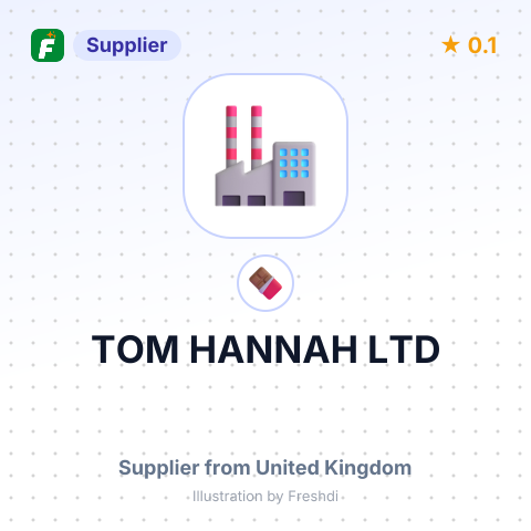 TOM HANNAH LTD – summary card, no photo uploaded yet