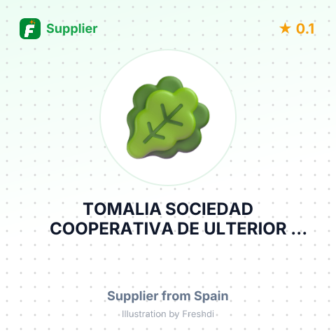 TOMALIA SOCIEDAD COOPERATIVA DE ULTERIOR GRADO – summary card, no photo uploaded yet