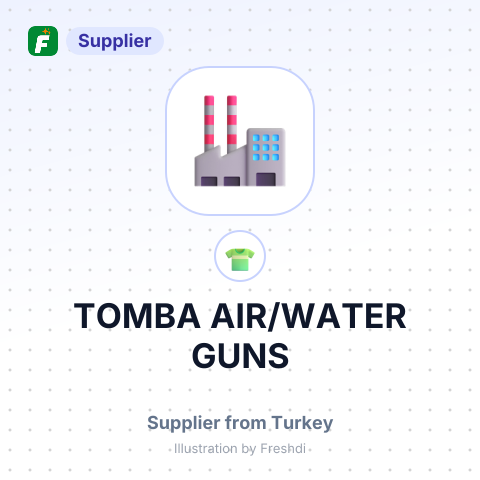 TOMBA AIR/WATER GUNS – summary card, no photo uploaded yet