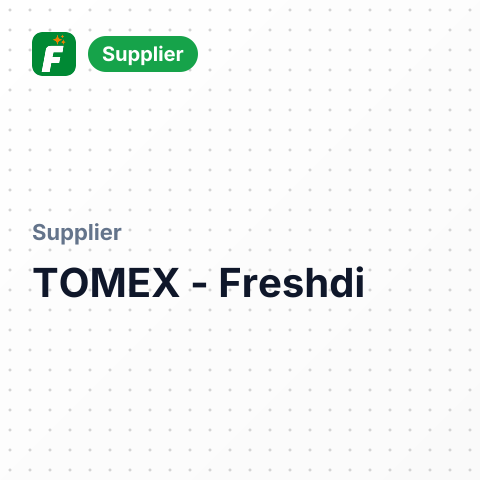 TOMEX – summary card, no photo uploaded yet
