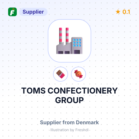 TOMS CONFECTIONERY GROUP – summary card, no photo uploaded yet