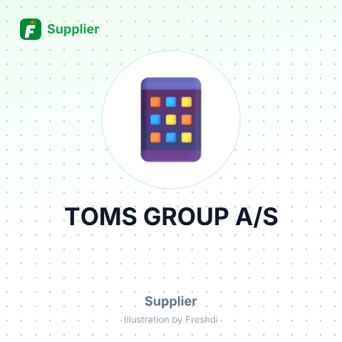 TOMS GROUP A/S – summary card, no photo uploaded yet