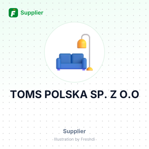 TOMS POLSKA SP. Z O.O – summary card, no photo uploaded yet