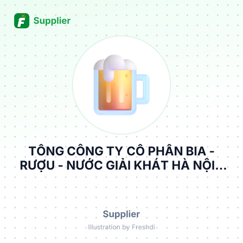 TỔNG CÔNG TY CỔ PHẦN BIA - RƯỢU - NƯỚC GIẢI KHÁT HÀ NỘI – summary card, no photo uploaded yet
