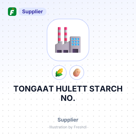 TONGAAT HULETT STARCH NO. – summary card, no photo uploaded yet
