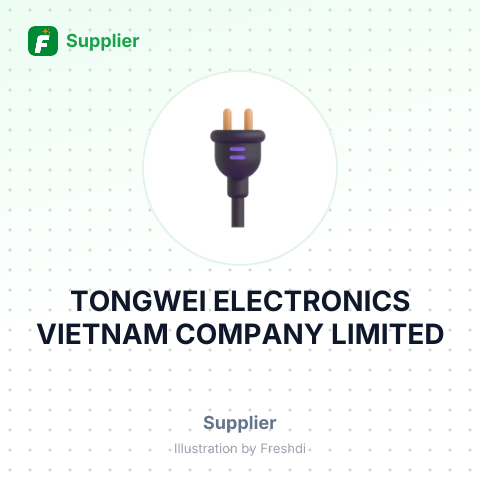 TONGWEI ELECTRONICS VIETNAM COMPANY LIMITED – summary card, no photo uploaded yet