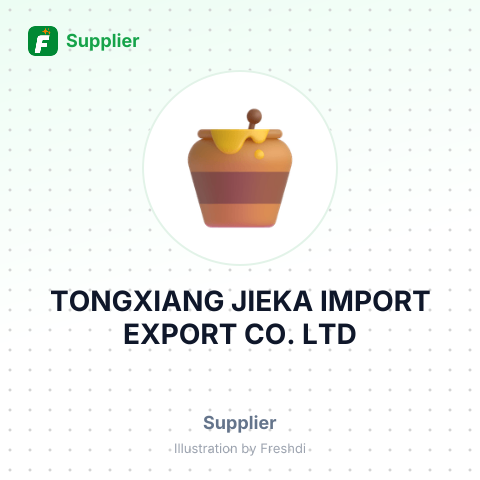 TONGXIANG JIEKA IMPORT EXPORT CO. LTD – summary card, no photo uploaded yet