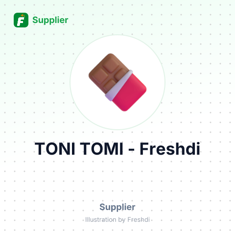 TONI TOMI – summary card, no photo uploaded yet