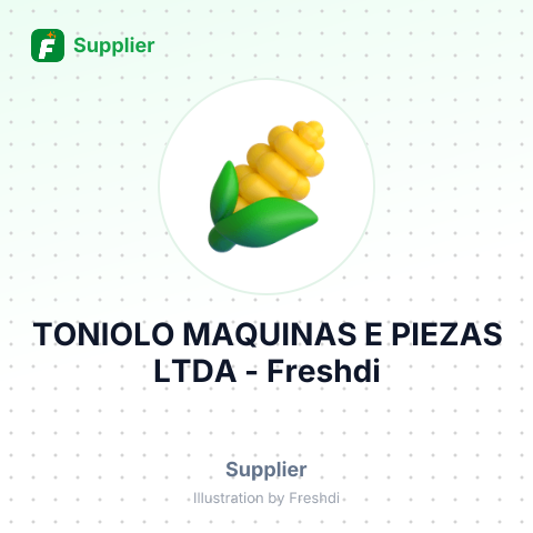 TONIOLO MAQUINAS E PIEZAS LTDA – summary card, no photo uploaded yet