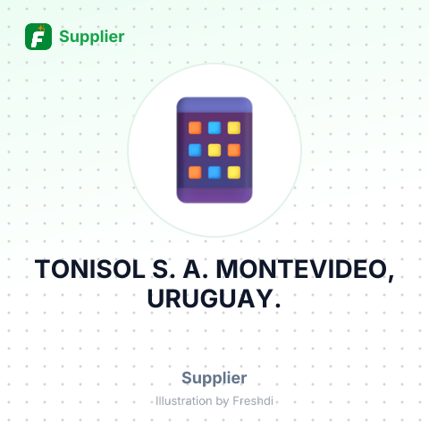 TONISOL S. A. MONTEVIDEO, URUGUAY. – summary card, no photo uploaded yet