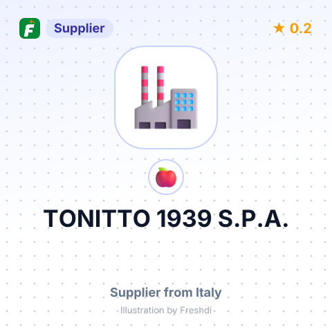 TONITTO 1939 S.P.A. – summary card, no photo uploaded yet