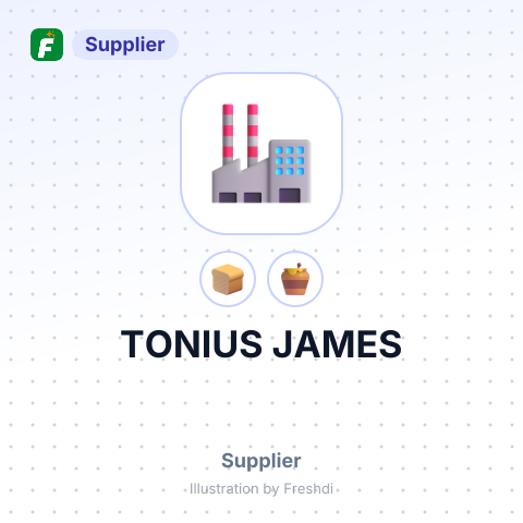 TONIUS JAMES – summary card, no photo uploaded yet