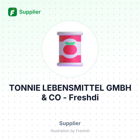 TONNIE LEBENSMITTEL GMBH & CO – summary card, no photo uploaded yet