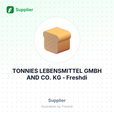 TONNIES LEBENSMITTEL GMBH AND CO. KG – summary card, no photo uploaded yet