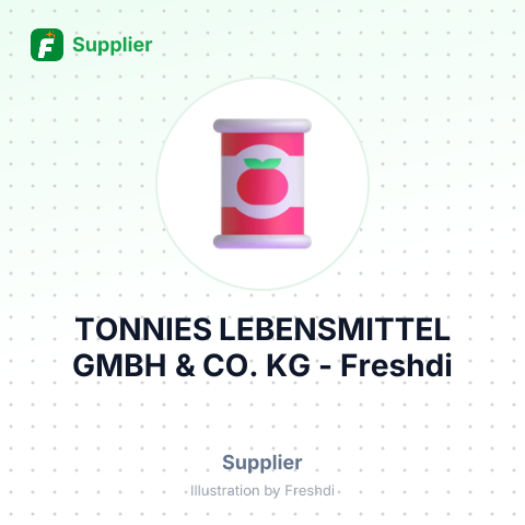 TONNIES LEBENSMITTEL GMBH & CO. KG – summary card, no photo uploaded yet