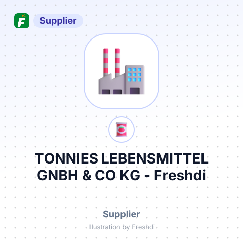 TONNIES LEBENSMITTEL GNBH & CO KG – summary card, no photo uploaded yet