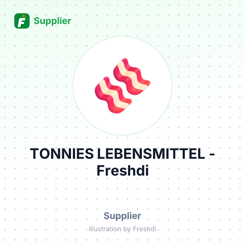 TONNIES LEBENSMITTEL – summary card, no photo uploaded yet