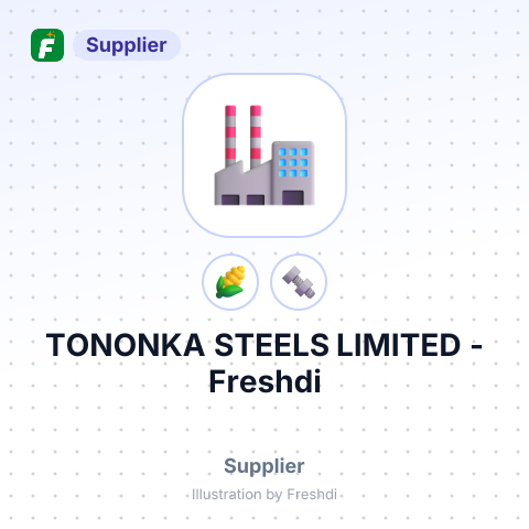 TONONKA STEELS LIMITED – summary card, no photo uploaded yet