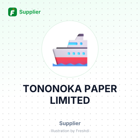 TONONOKA PAPER LIMITED – summary card, no photo uploaded yet