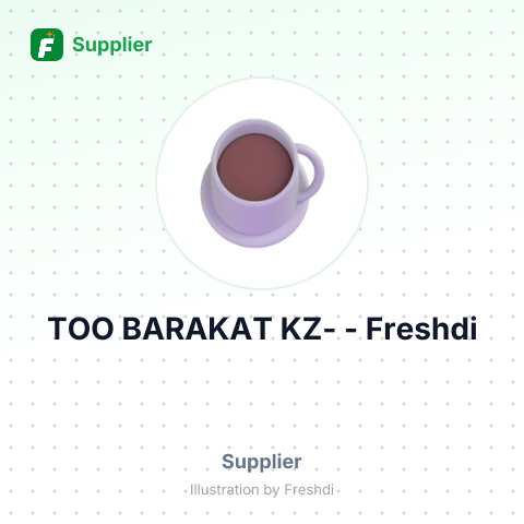 TOO BARAKAT KZ- – summary card, no photo uploaded yet