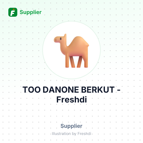 TOO DANONE BERKUT – summary card, no photo uploaded yet