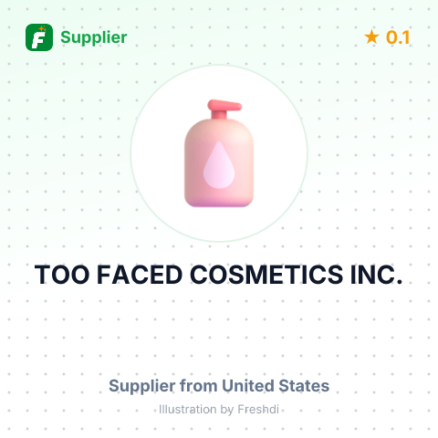 TOO FACED COSMETICS INC. – summary card, no photo uploaded yet