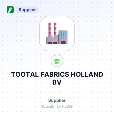 TOOTAL FABRICS HOLLAND BV – summary card, no photo uploaded yet