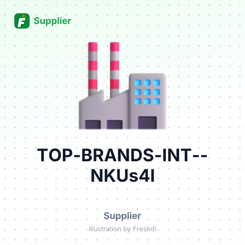 TOP BRANDS INT. – summary card, no photo uploaded yet