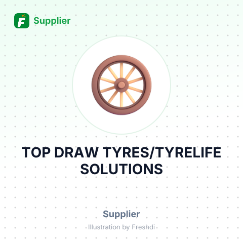 TOP DRAW TYRES/TYRELIFE SOLUTIONS – summary card, no photo uploaded yet