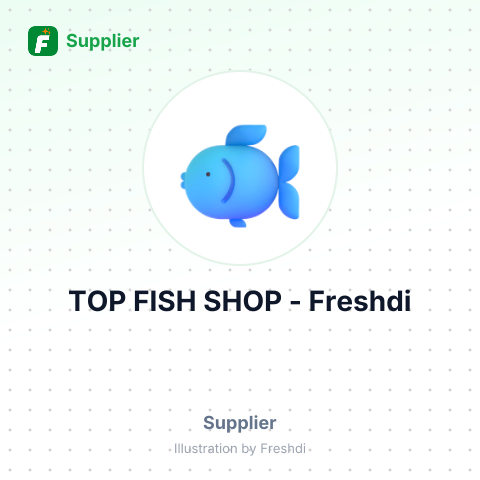 TOP FISH SHOP – summary card, no photo uploaded yet