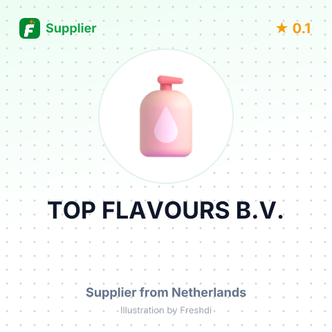 TOP FLAVOURS B.V. – summary card, no photo uploaded yet