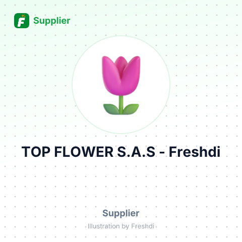 TOP FLOWER S.A.S – summary card, no photo uploaded yet