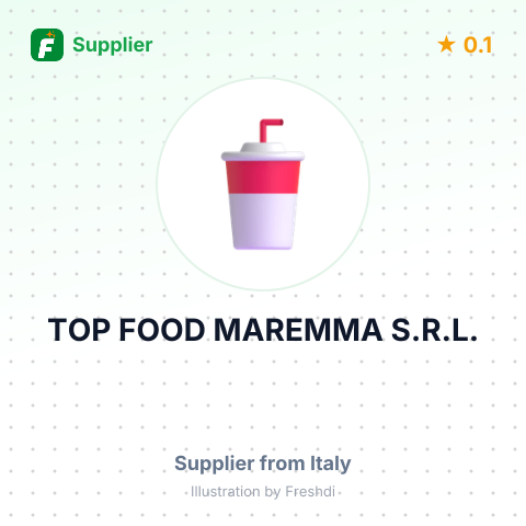 TOP FOOD MAREMMA S.R.L. – summary card, no photo uploaded yet