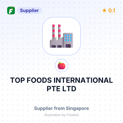 TOP FOODS INTERNATIONAL PTE LTD – summary card, no photo uploaded yet