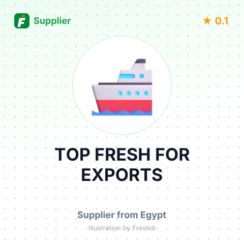 TOP FRESH FOR EXPORTS – summary card, no photo uploaded yet