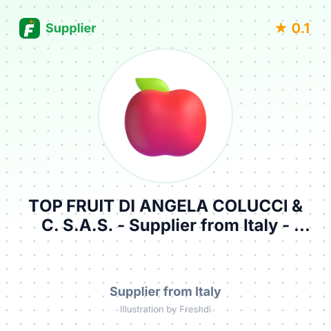 TOP FRUIT DI ANGELA COLUCCI & C. S.A.S. – summary card, no photo uploaded yet