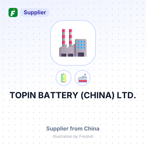 TOPIN BATTERY (CHINA) LTD. – summary card, no photo uploaded yet