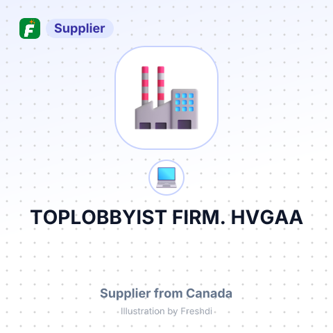 TOPLOBBYIST FIRM. HVGAA – summary card, no photo uploaded yet