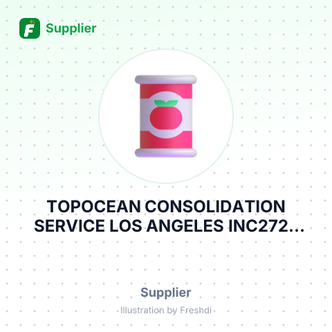 TOPOCEAN CONSOLIDATION SERVICE LOS ANGELES INC2727 WORKMAN MILL RDCITY OF INDUSTRY, CA – summary card, no photo uploaded yet