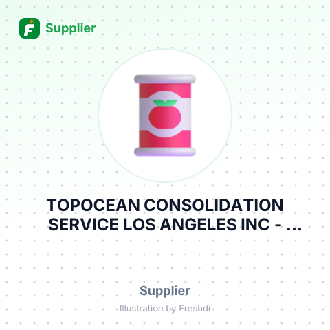 TOPOCEAN CONSOLIDATION SERVICE LOS ANGELES INC – summary card, no photo uploaded yet
