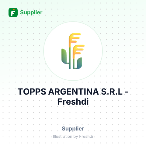 TOPPS ARGENTINA S.R.L – summary card, no photo uploaded yet