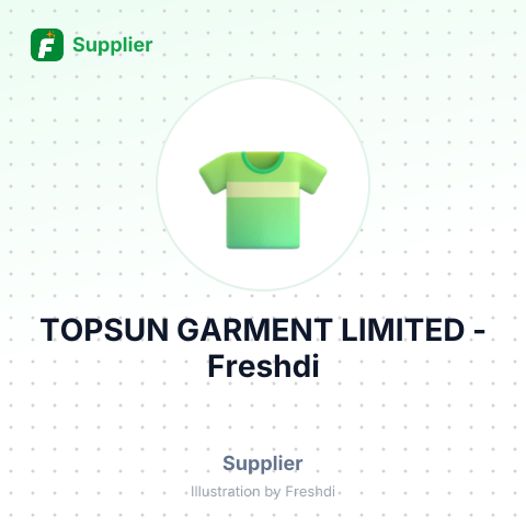TOPSUN GARMENT LIMITED – summary card, no photo uploaded yet