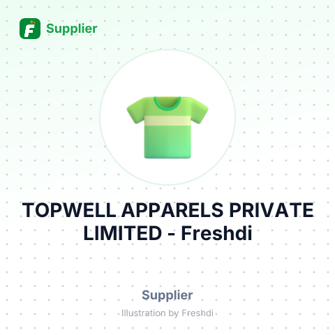 TOPWELL APPARELS PRIVATE LIMITED – summary card, no photo uploaded yet