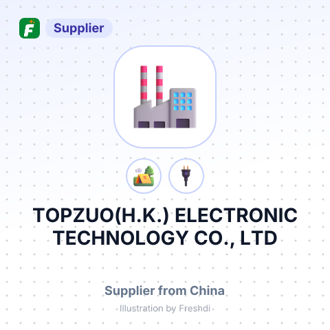 TOPZUO(H.K.) ELECTRONIC TECHNOLOGY CO., LTD – summary card, no photo uploaded yet