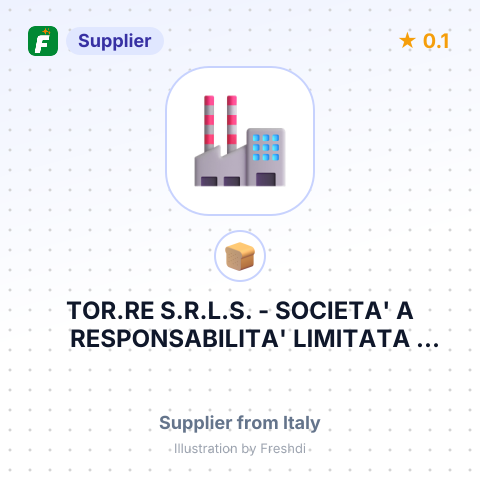 TOR.RE S.R.L.S. - SOCIETA' A RESPONSABILITA' LIMITATA SEMPLIFICATA – summary card, no photo uploaded yet