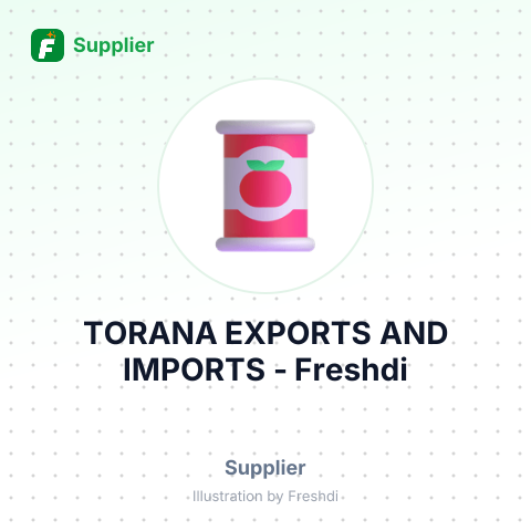 TORANA EXPORTS AND IMPORTS – summary card, no photo uploaded yet