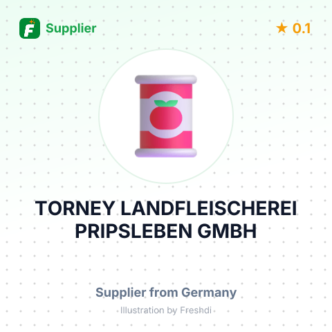 TORNEY LANDFLEISCHEREI PRIPSLEBEN GMBH – summary card, no photo uploaded yet